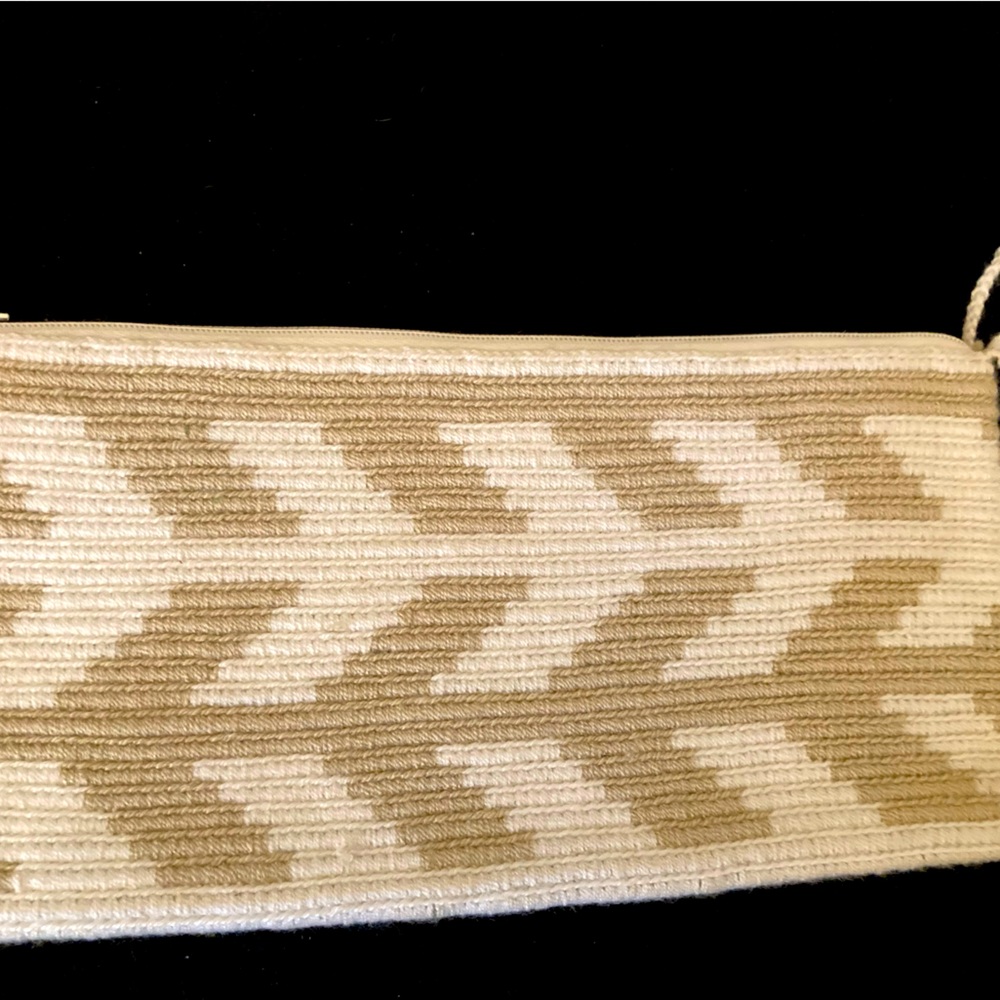 Lovely woven clutch from Columbia